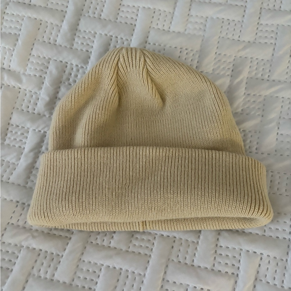 Tan urban outfitters beanie